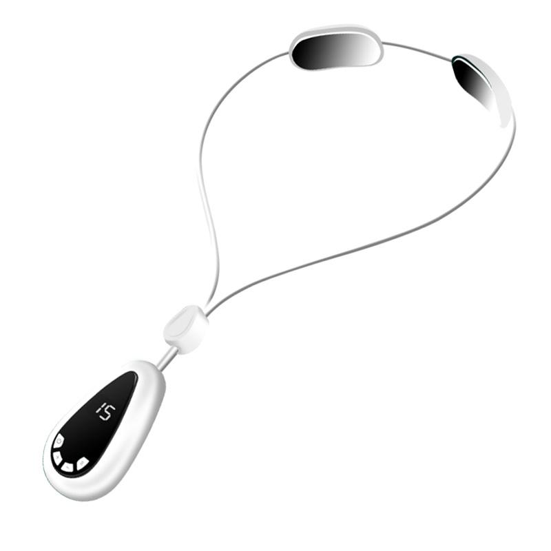 

Подвесной массажер для шейного отдела позвоночника, мини-импульсный массаж плеч, шейного отдела, горячий компресс с подогревом, импульсный массаж шейного отдела шеи белый