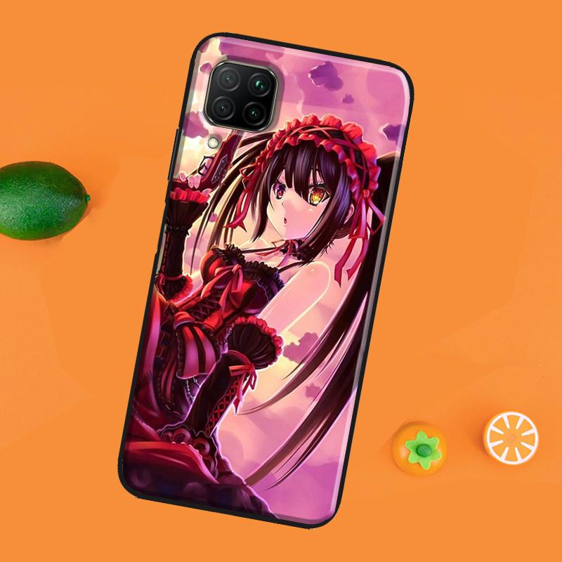 Data A Live Tokisaki Kurumi For Honor 50 Etui 8X 9X 10i Pokrowiec Do Huawei Nova 5T P Smart 2021 P20 P30 P40 Lite Pro