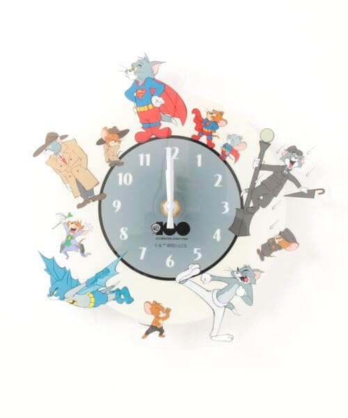 Marimo Craft Tom Jerry Acrylic Wall Clock TOM and JERRY Mashup Art x H22cm & W22.2 MWB-066