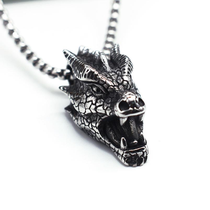 Men's Domineering Personalized Boxer Gloves Pendant Necklace - Stainless Steel Fitness Jewelry