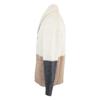 Brunello Cucinelli [Excellent Condition/Domestic Authentic] Cashmere/Silk/Alpaca Blend Shawl Collar Knit Cardigan/ Tops 44 Ivory/Beige/GrayUsed
