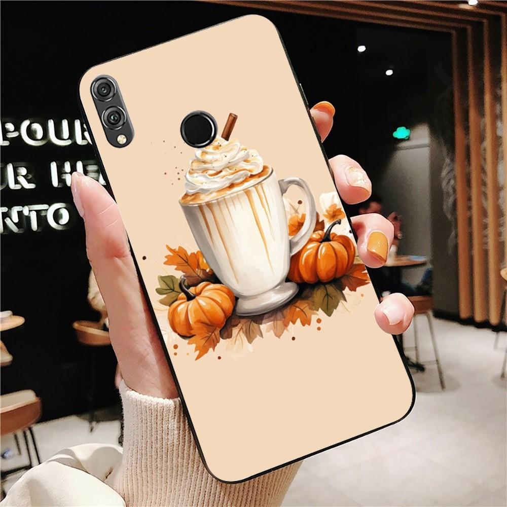Süße Kürbis-Handyhülle für Huawei Honor 10 Lite 9 20 7A 9X 30 50 60 70 Pro Plus Weiche Silikonhülle