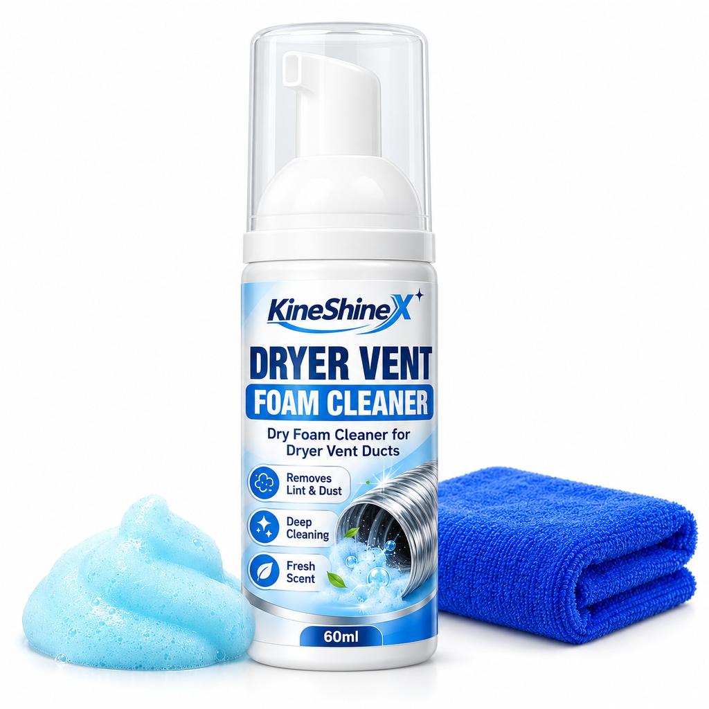 Dryer Vent Foam Cleaning Spray, Deep Clean Dryer Duct with Fresh Scent
