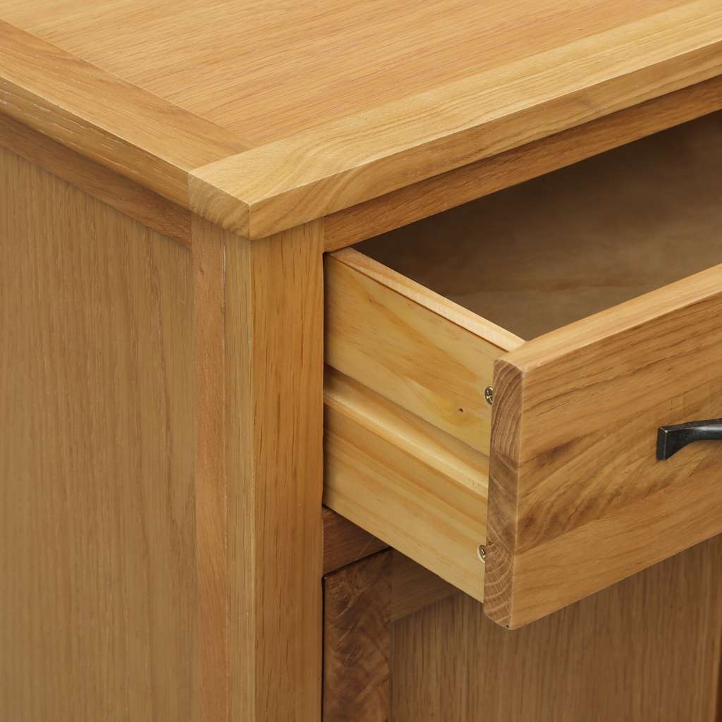 Shoe Cabinet 76 X 37 X 105 Cm Solid Oak