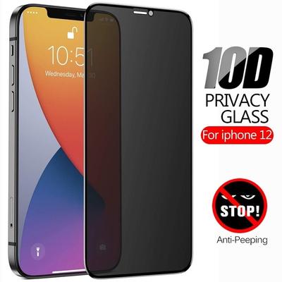 Vollständige Abdeckung Anti-Spy Gehärtetes Glas für IPhone17 16 15 14 13 12 11 Pro Max Mini XR XS Max 8 7 6 6s Plus SE Bildschirm Sichtschutzfolie