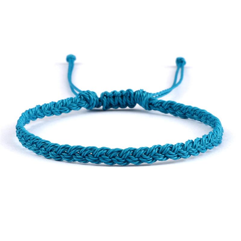 26 Colors Adjustable Woven Friendship Bracelet For Women Men Wax Thread Wrap Rope Knot Bracelets&Bangles Handmade Jewelry Gifts