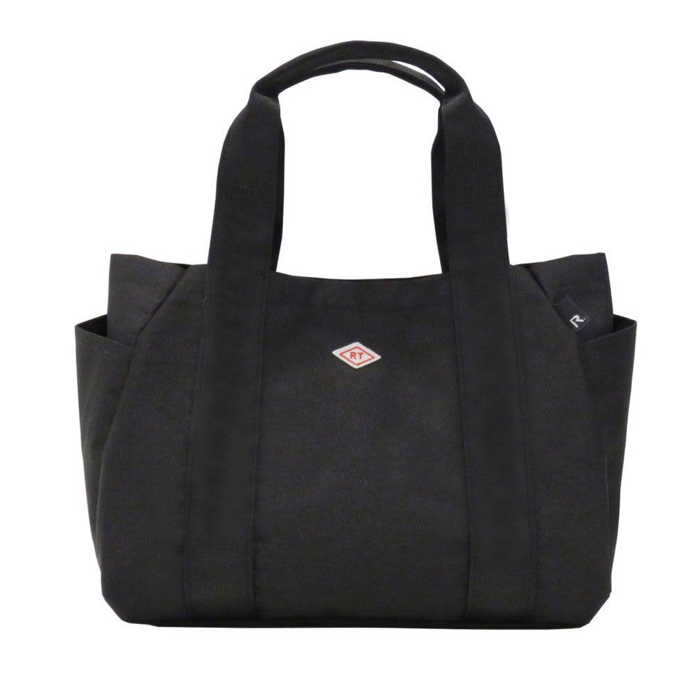 Rootote Tote Bag with Mini SN Deli 0712 Women's Compartments, Water-Repellent, Tote, Paruti, Hassui, (01 Black)