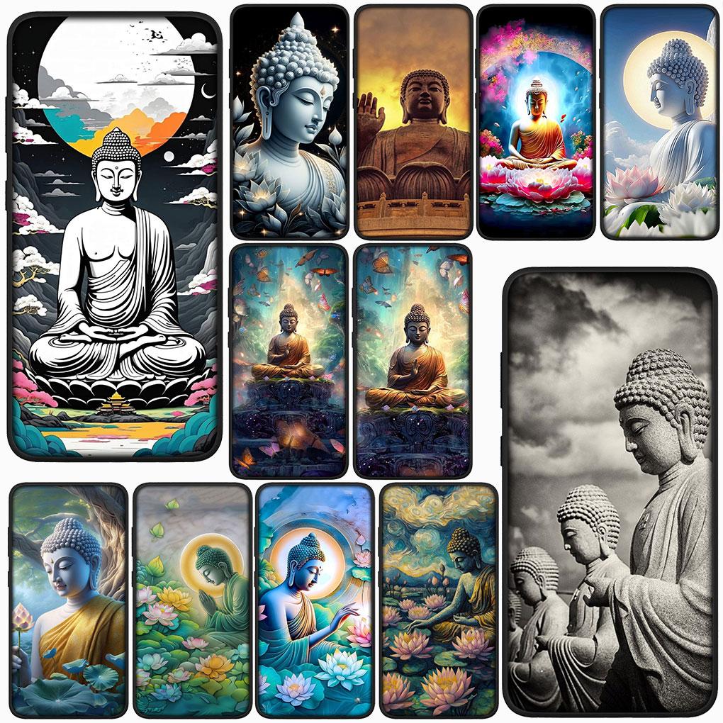 for Motorola Moto G86 G57 G67 G24 G15 G54 Power G13 G14 G34 G35 G45 G60 G53 G55 G64 G75 G72 Phone Case Lord Buddha Wallpaper