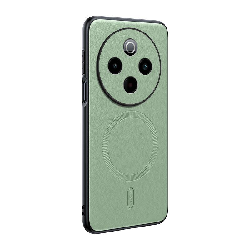 For Vivo Y500 Case Magnetic Leather Shield Cover For Vivo Y500 Anti-Fingerprint Non-Slip PC+TPU