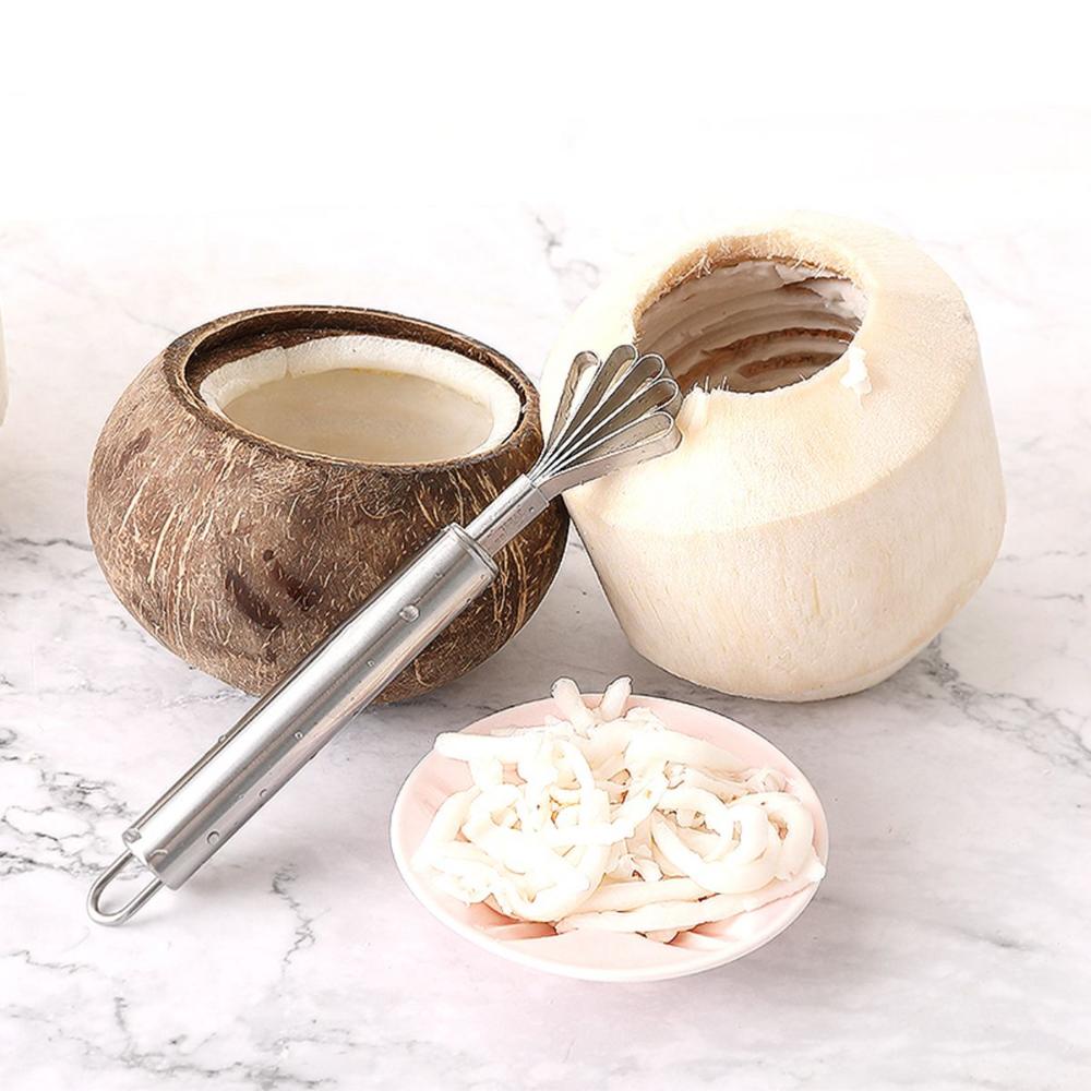 Tool Multi-Purpose Stainless Steel Slicer Grater Fish Scaler Coconut Shaver Coconut Meat Remover