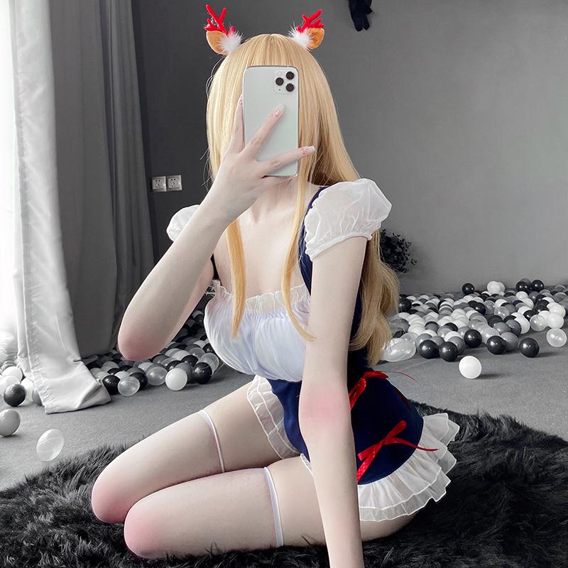 Maid Underwear Role Play Lace Pure Maid Passion Suit