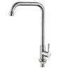 Stainless Steel Kitchen Faucet Single Lever Hole Tap Cold Sink Faucet Single Handle Deck Mounted Water Tap