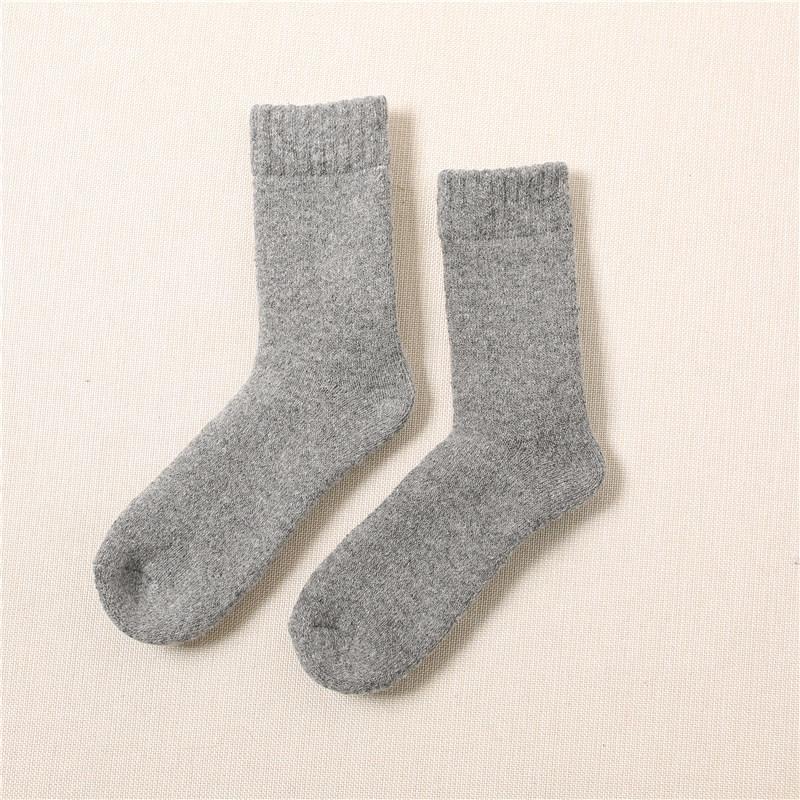 Superdicke Wollmischung Socken für Damen und Herren, mittellang - Gemütlich und warm für Herbst und Winter