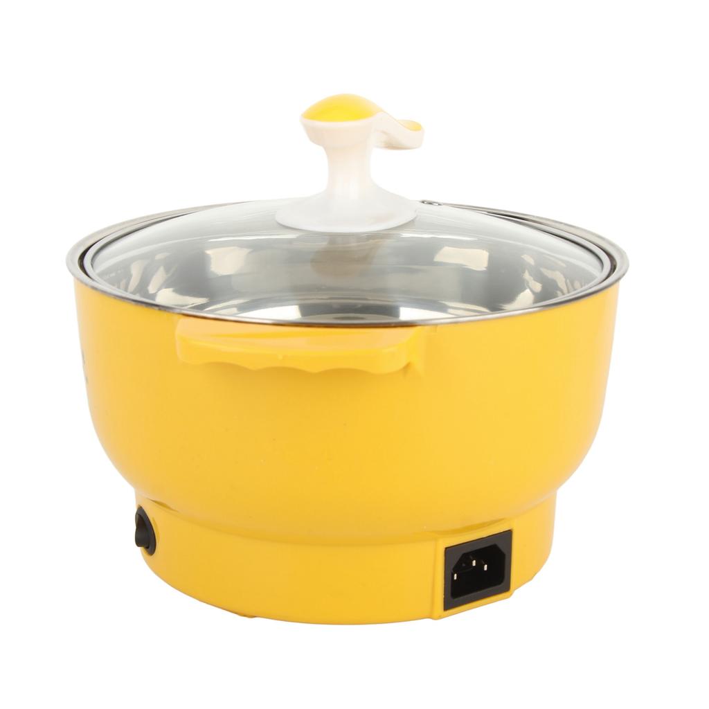 Electric Cooking Pot 1.8L 400 To 800W Stainless Steel Inner Wall 2 Modes Overheating Protection
