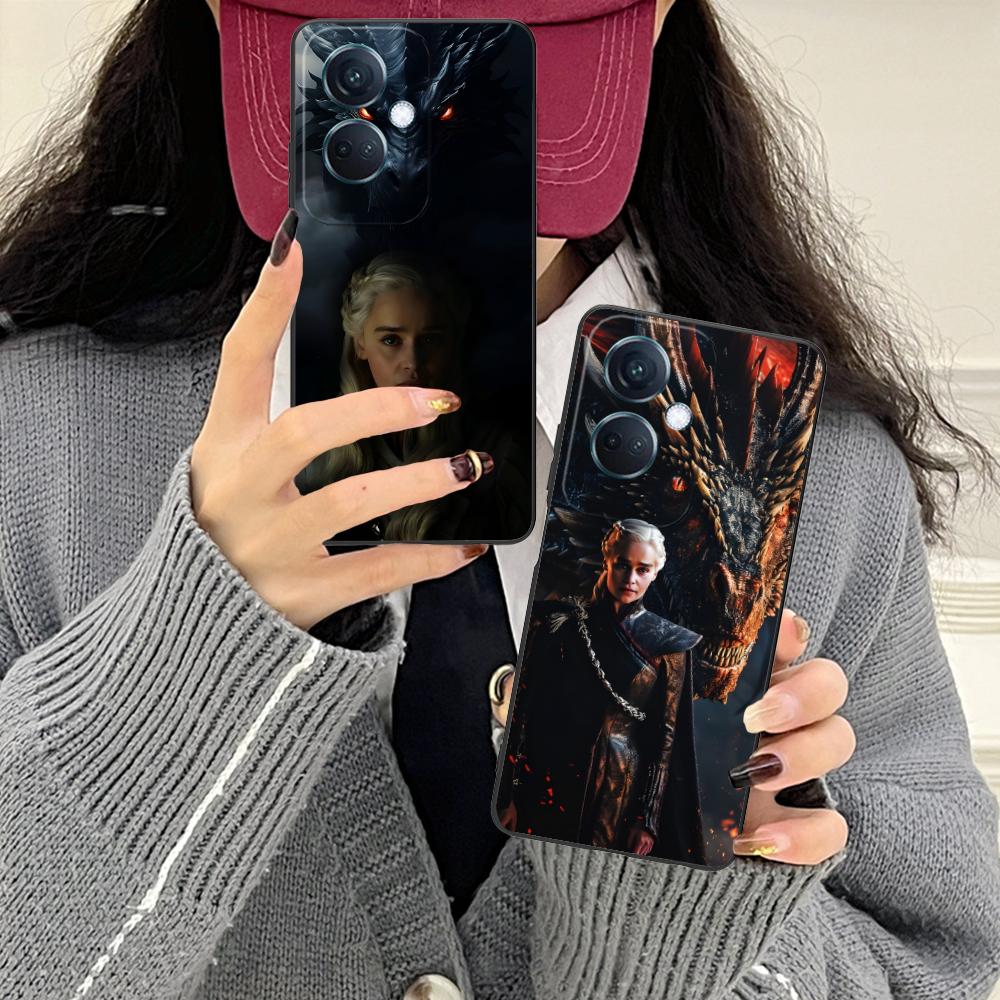 Dragon Queen Matte TPU Mobile Phone Case for OPPO Find X9 X8 X7 X6 X5 X3 X2 Plus s Pro Ultra Lite Colorful Printing Cover