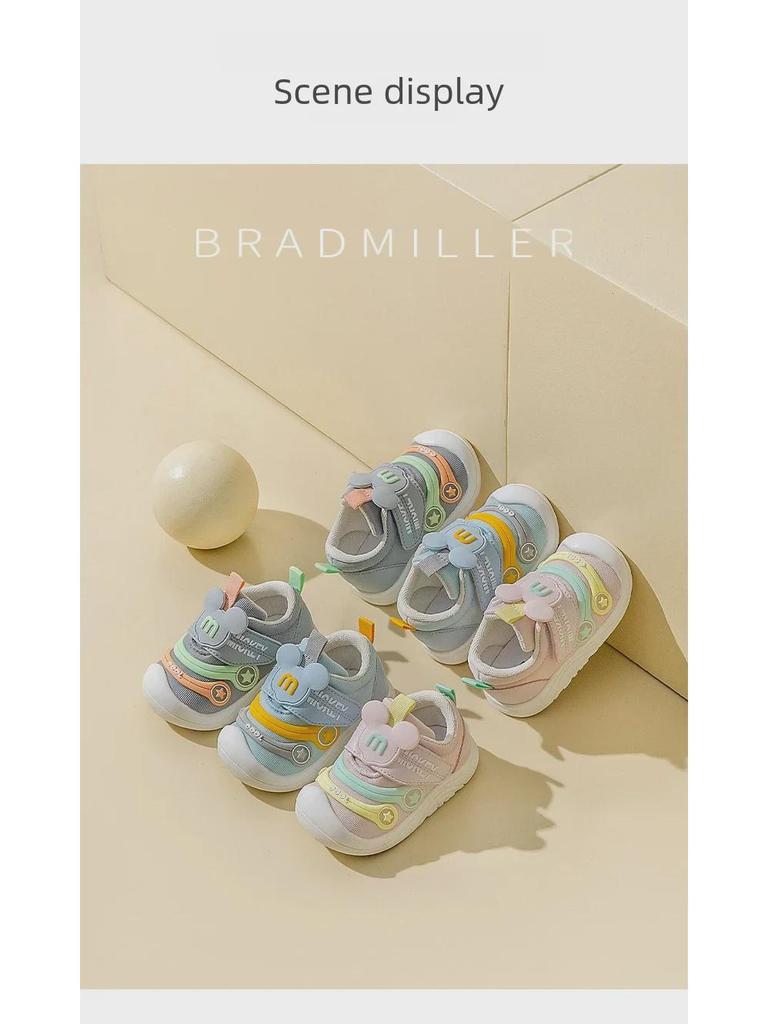 Leichte Cartoon-Babyschuhe: Rutschfeste Kleinkinderschuhe für Jungen & Mädchen