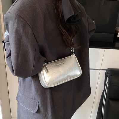 Hochwertige Textur kleine quadratische Tasche Damen 2025 neu Sommer vielseitige Umhängetasche Mode Schulter Achseltasche