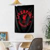 Liverpool Football Club Wall Decor Tapestry Art For Pet Memorial Birthdaywedding Party Backdrop Family Gift