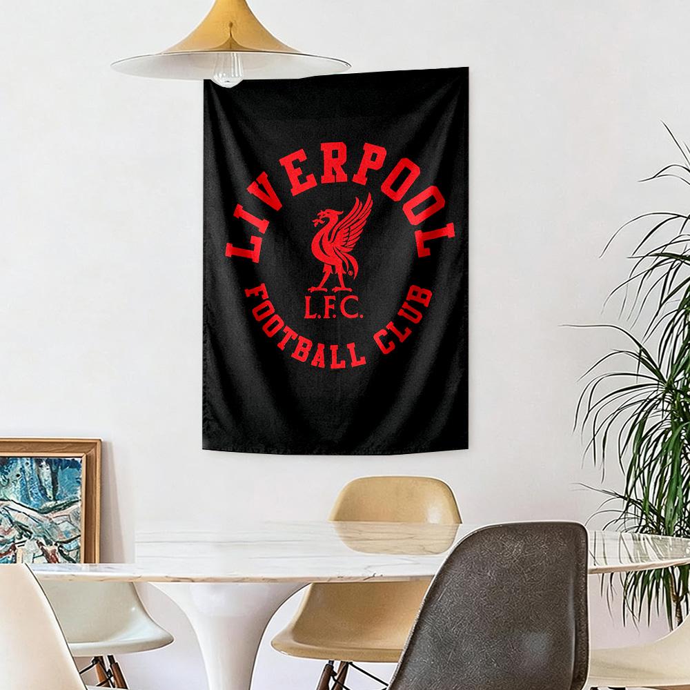 Liverpool Football Club Wall Decor Tapestry Art For Pet Memorial Birthdaywedding Party Backdrop Family Gift