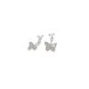 New Rear Hanging Butterfly Earrings Temperament Earrings for Women High-end Jewelry Gifts