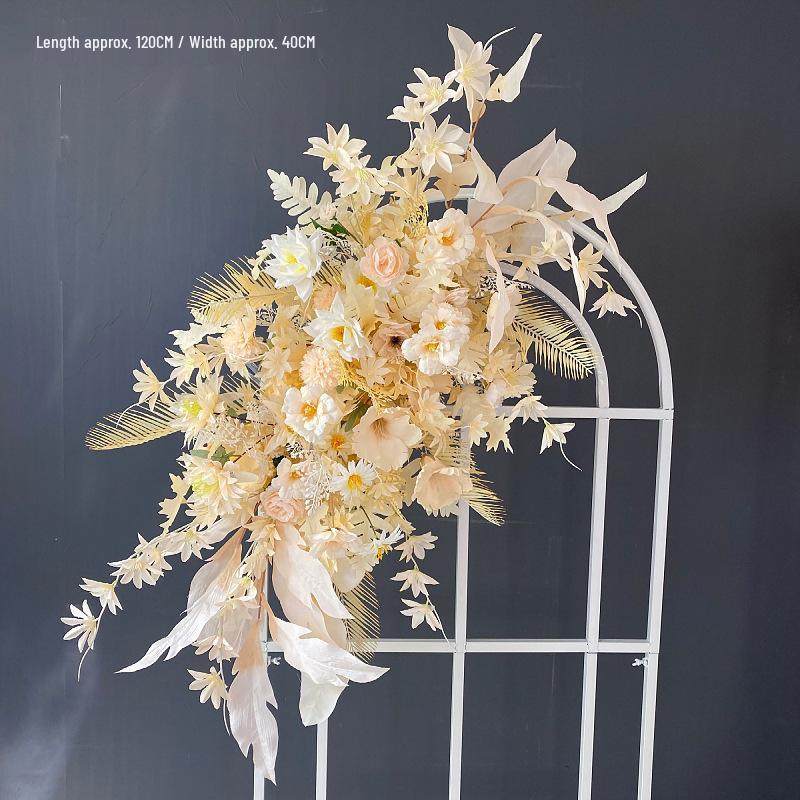 Artificial Wedding Venue Floral Decor for Aisle, Stage, and Reception