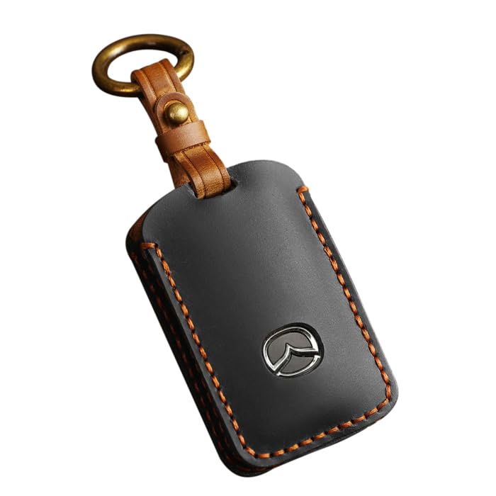 

[Beetech Works] Genuine Leather Key Case, CX-3, CX-5, CX-8, CX-30, MX-30, Mazda 3, Mazda чёрный