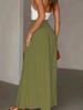 2026 European Bohemian Elastic Waist Wide-Leg Skirt Pants - Women's Spring/Summer Fashion