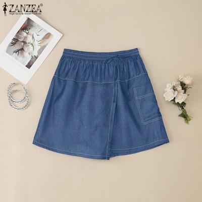 Lässige, elastische Taille, lockere Sommer-Shorts für Damen