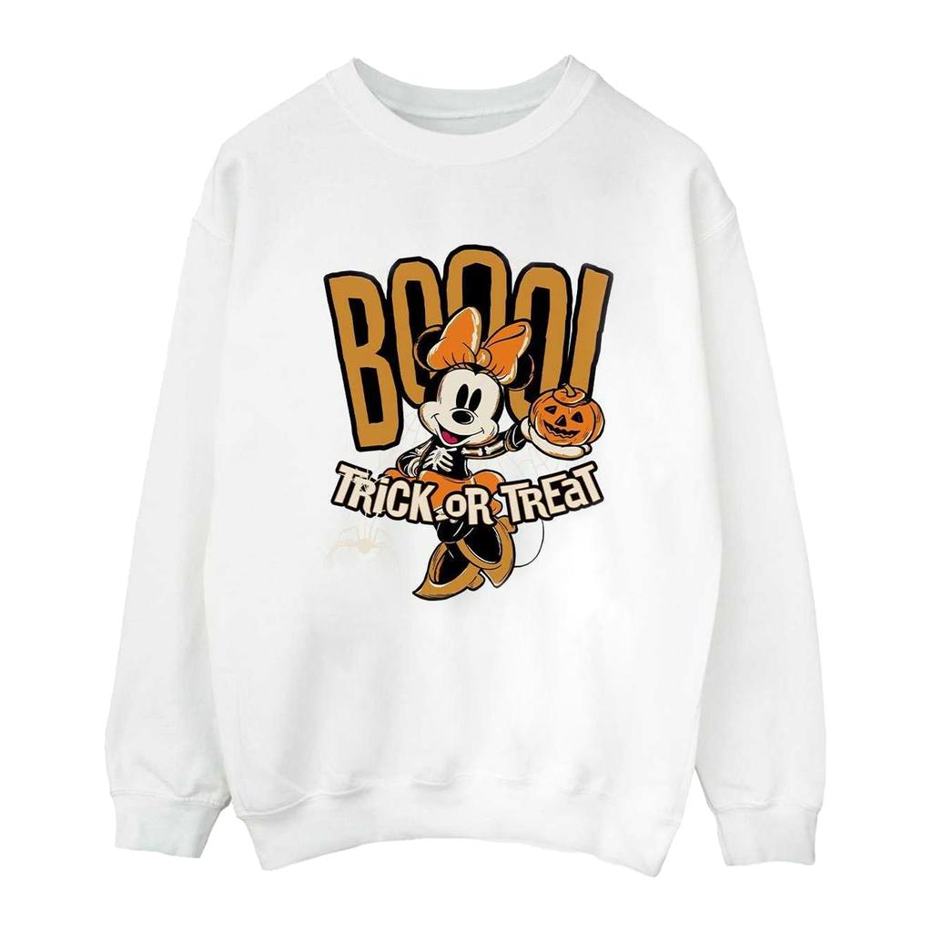 Disney Womens/Ladies Boo Minnie Mouse Sweatshirt