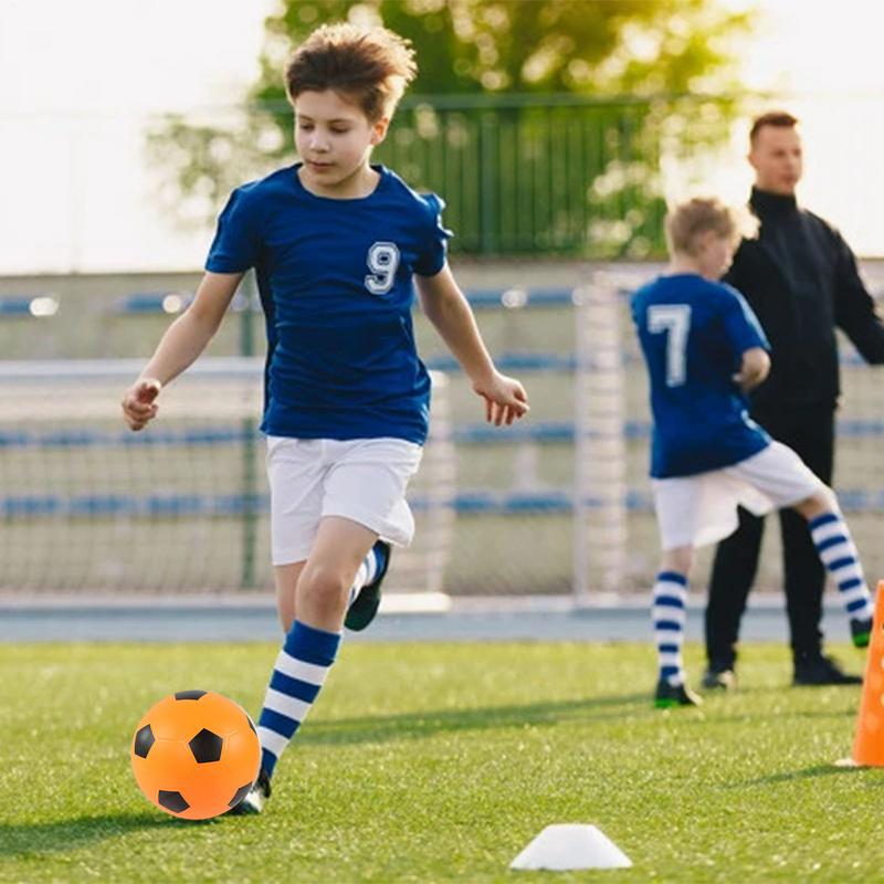 Silent Football Lightweight Low Noise Foam Soccer Ball Kids Outdoor Sports Home Training Bouncing Quiet Ball