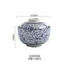 Hand-painted Ceramic Water-proof Stew Pot Small Household Stew Pot with Lid Steamed Egg Bowl Soup Porcelain Pot