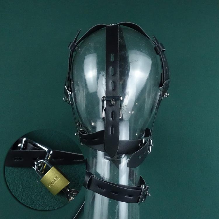 Harness-Style Anti-Vomiting Deep Throat Pleasure Gag Ball BDSM Prop