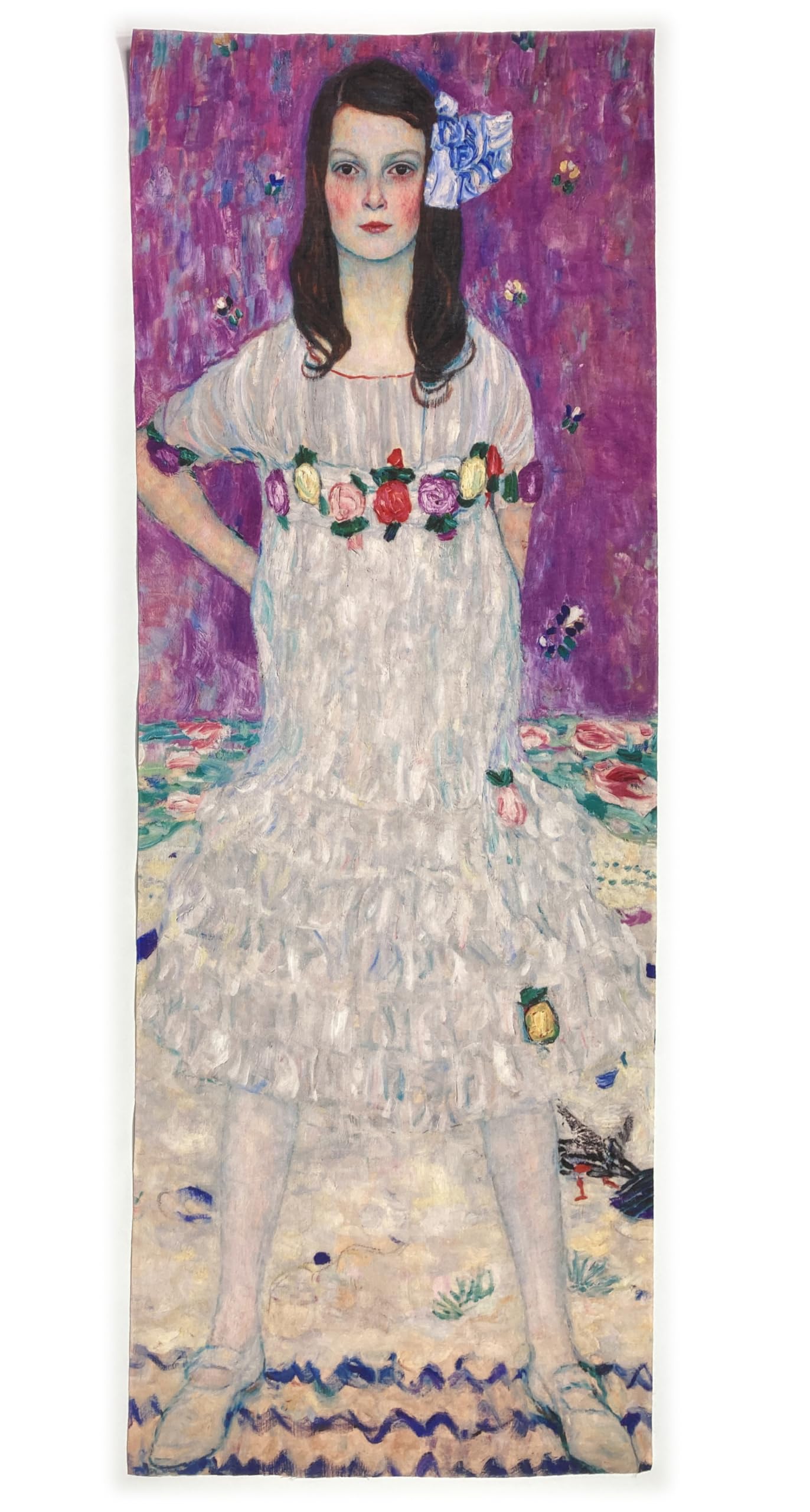 

Hand Towel Gustav Klimt of Ukiyo-e Portrait Mäda Primavesi