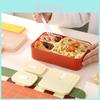 Student Bento Box With Multiple Compartments For Office And School Use