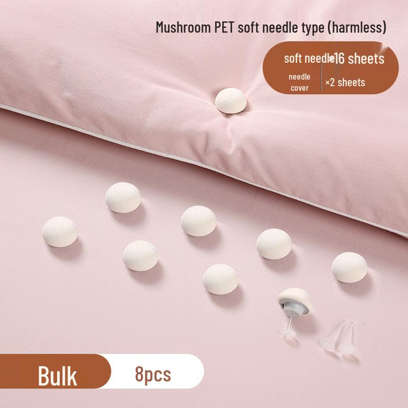 Suport detașabil pentru pilotă cu ciuperci: Prietenos cu pielea, fără urme, antiderapant pentru pilote groase și subțiri. Ideal pentru Cămine Studențești.