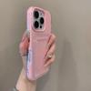 Luxury 2in1 Card Bag Candy Phone Case For 11 12 13 14 15 16 17 Pro Max Air TPU+PC Shockproof Bumper Back Cases Cover