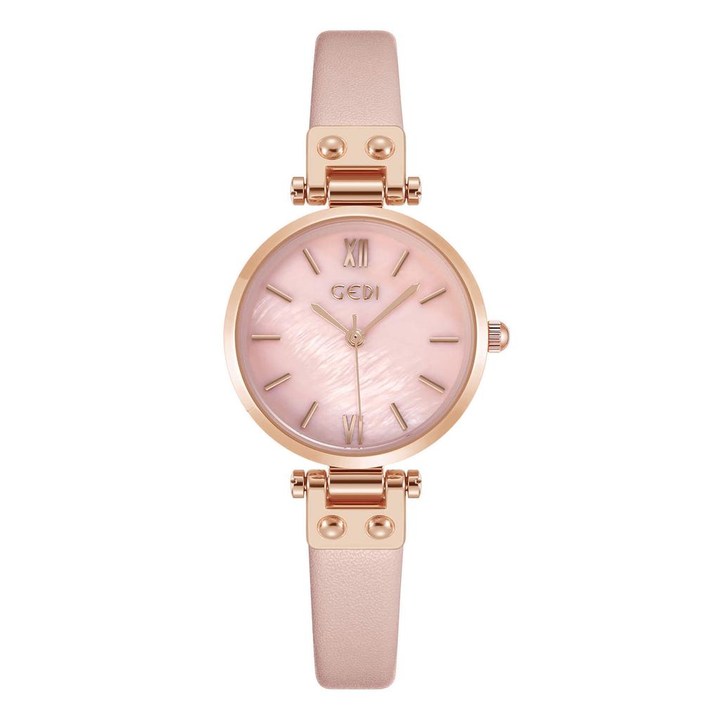 Literary And Artistic Style Female Student Watch Fine Strap Exquisite Small Dial Women'S Waterproof Watch