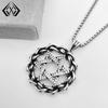 Xiwier Trendy Hexagram Pendant Necklace - Unique Dark Design