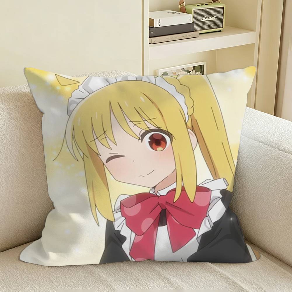 The Drummer Blonde hair NNijika Square Sofa Pillow Cover Solid Color Living Room Home Decor Cushion Case