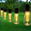 8 Lighting Modes Solar String Lights Retro Garland Light LED Hanging Light  Camping