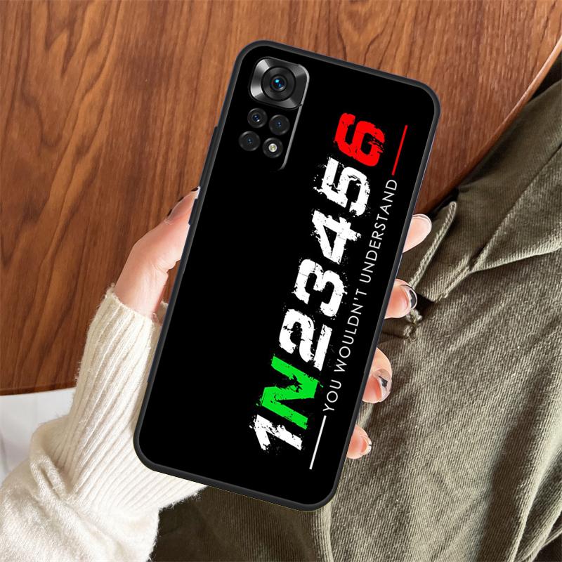 1N23456 Motorcycle Case For Xiaomi Redmi Note 14 Pro 13 12 11 10 15 Pro Plus Redmi 15 C 13 10C 12C 13C 14C Cover