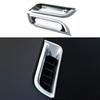L&R AC Air Outlet Vent Frame Trim For Freelander 2 LR2 1X 08-2015 Matte Silver