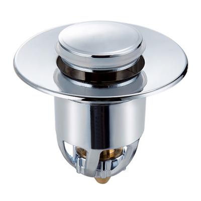 Starker Push-Typ-Abflusssieb, korrosionsbeständiger, robuster Abflussstopfen