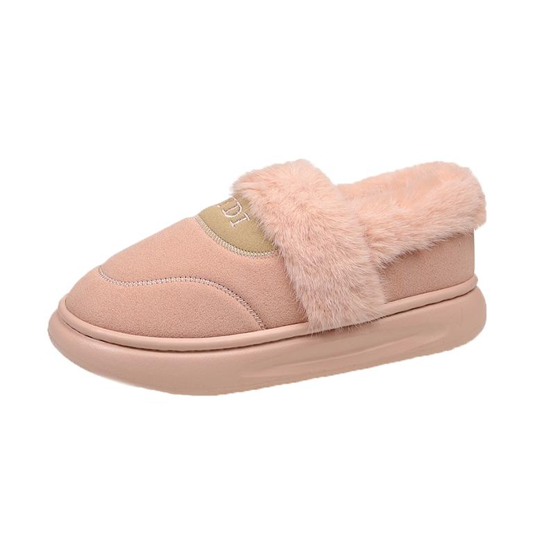 Women's Snow Boots 2024 New Thickened Fluff Comfortable Warm Plush Boots Women Shoes Woman Winter Chunky Boots Woman