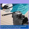 Nástroj na odstranění krytu bazénového čerpadla Kovový klíč na uzávěr filtračního čerpadla Pro údržbu bazénového vybavení