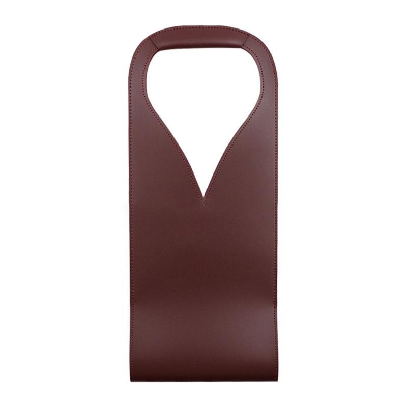Durable PU Leather Wine Carriers Elegant Wine Bag for Business and Party Occasion Celebration Exceptionally Craft
