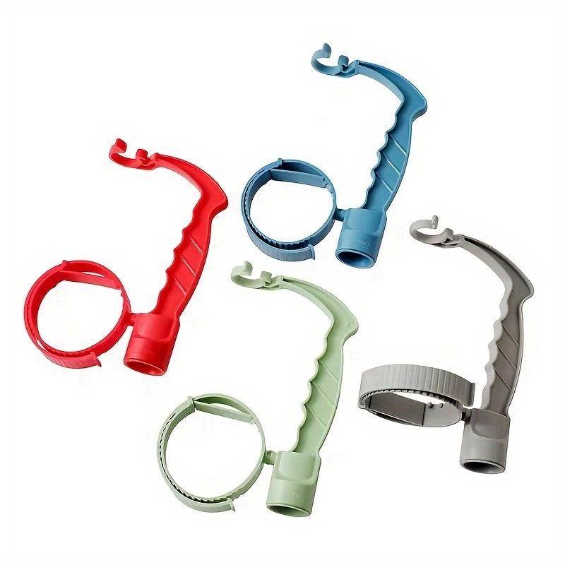 2pcs Adjustable Drink Pouring Cup Handle with Built In Bottle Opener , Ergonomic Grip, Prevents Spills, Fits Standard Beverage Bottles