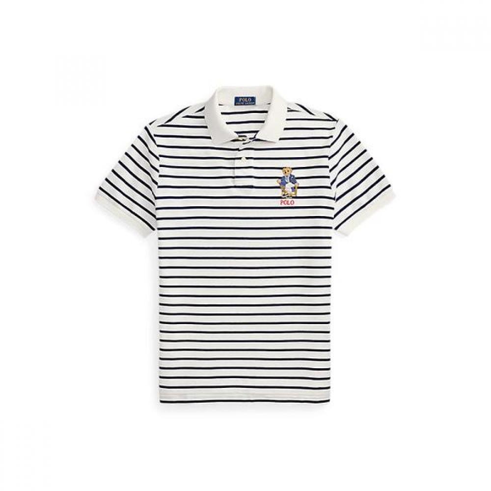 Polo Ralph Lauren Men S cuStom Slim Fit Polo Bear Polo Shirt Mnpokni1n824121100 S