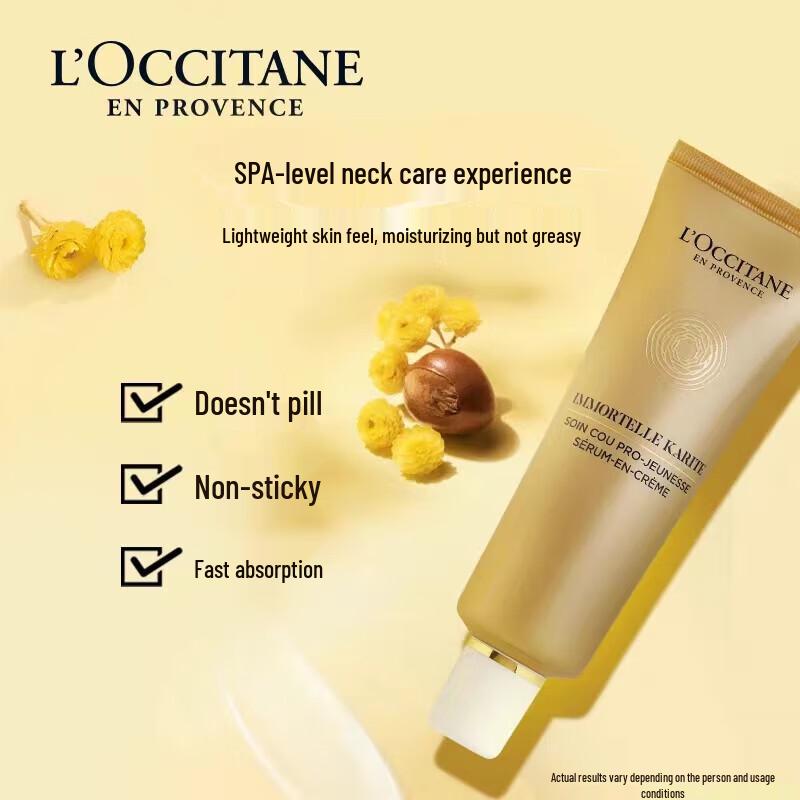 L'Occitane Immortelle & Shea Skincare Collection
