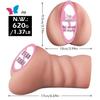 Happy Color Adult Airplane Cup Sex Toy Featuring Vagina and Ass Mold for Men